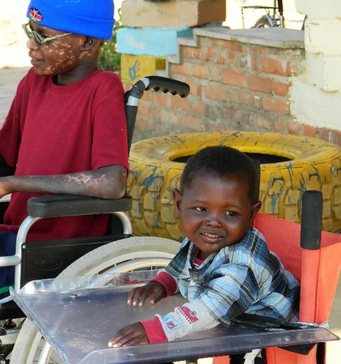 Kids being helped at Inuka