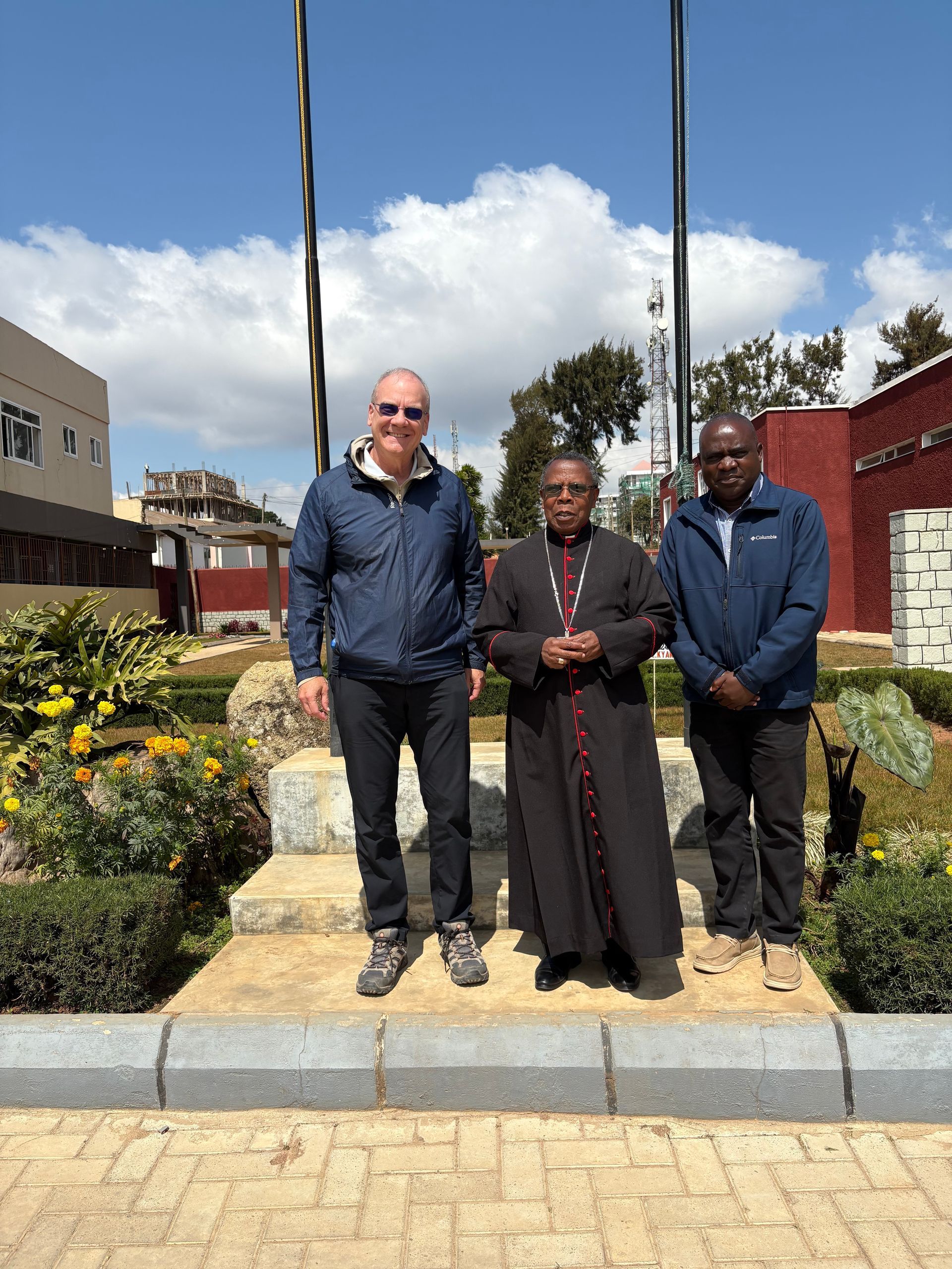 Visit to the local Bishop