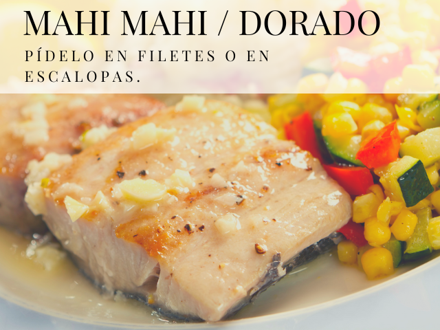 dorado, filetes de mahi mahi