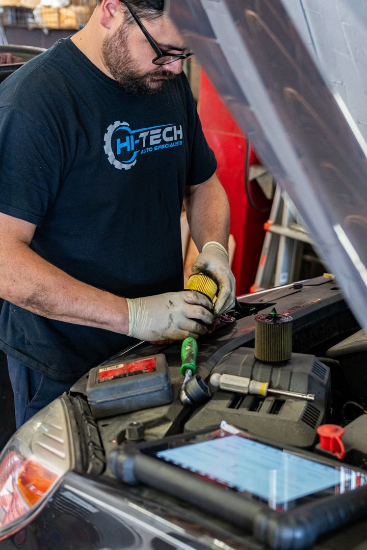 Around the shop at Hi-Tech Auto Specialists in IL