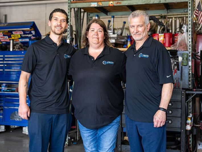 Part of our team at Oak Lawn