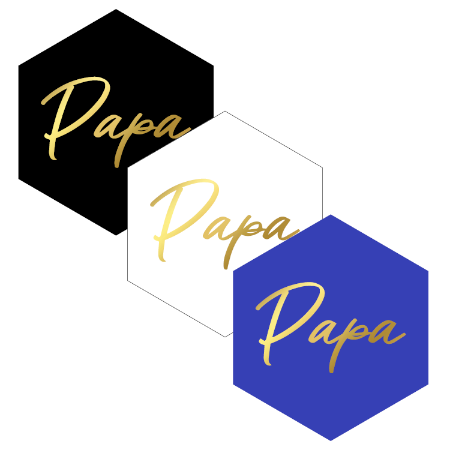 Sticker | Papa | 6 stuks
