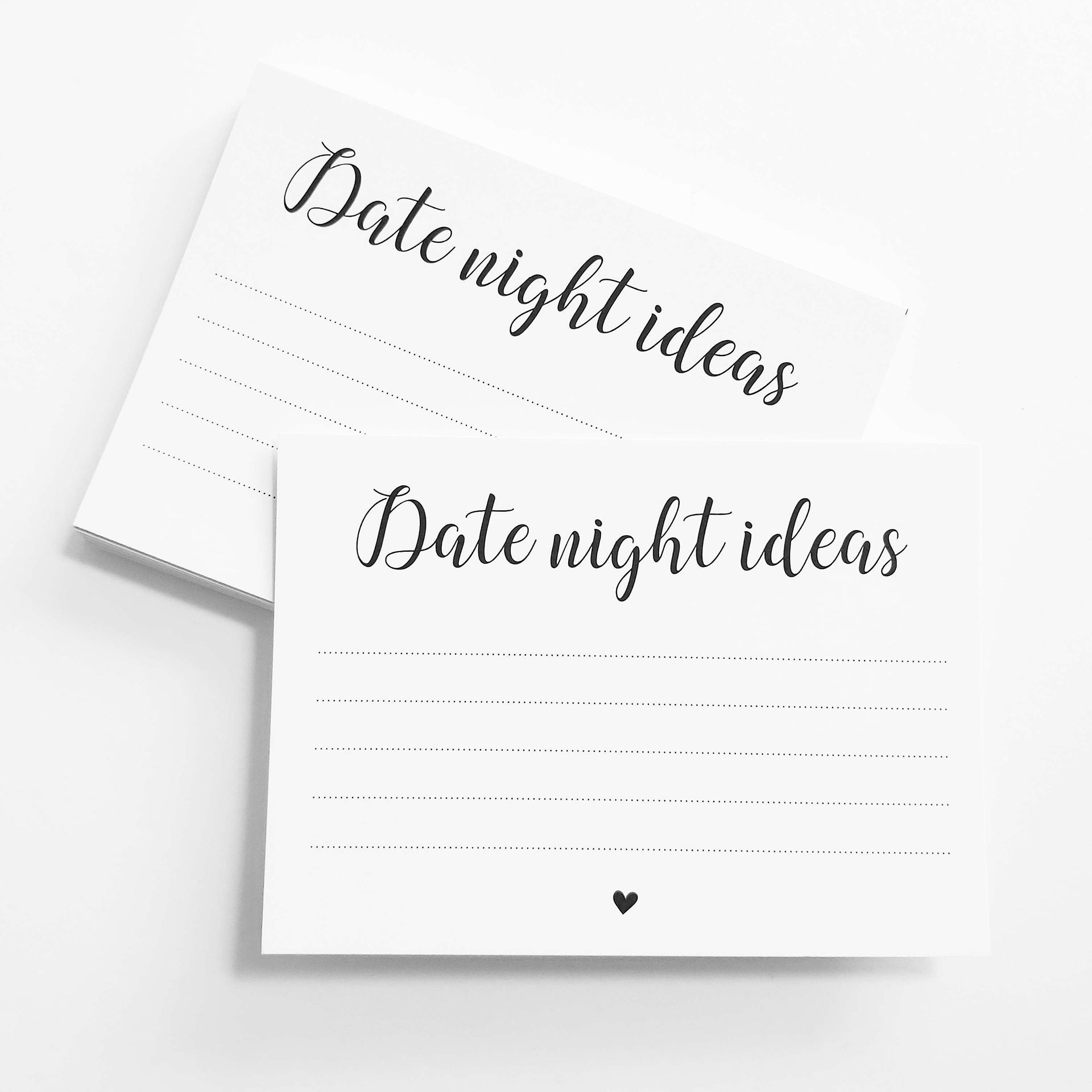 Invulkaart Date Night | 25 stuks