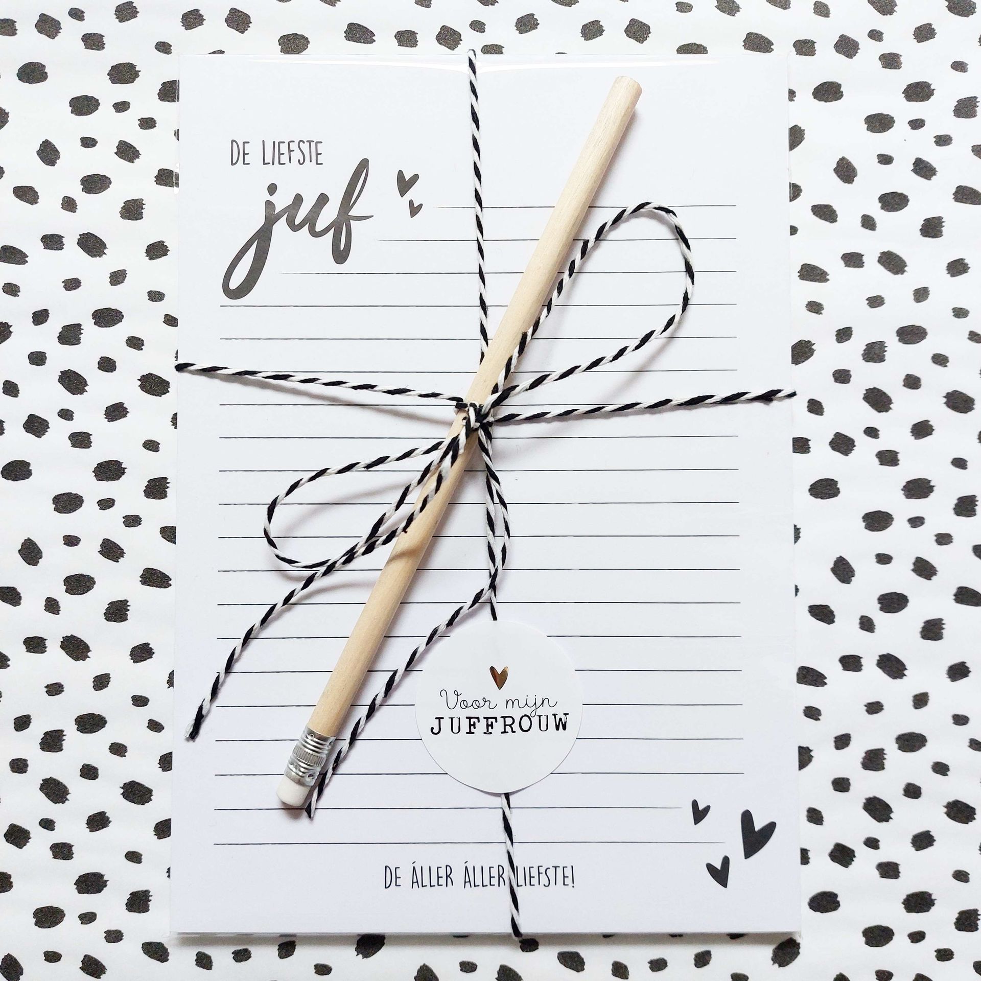 Notitieblok Juf