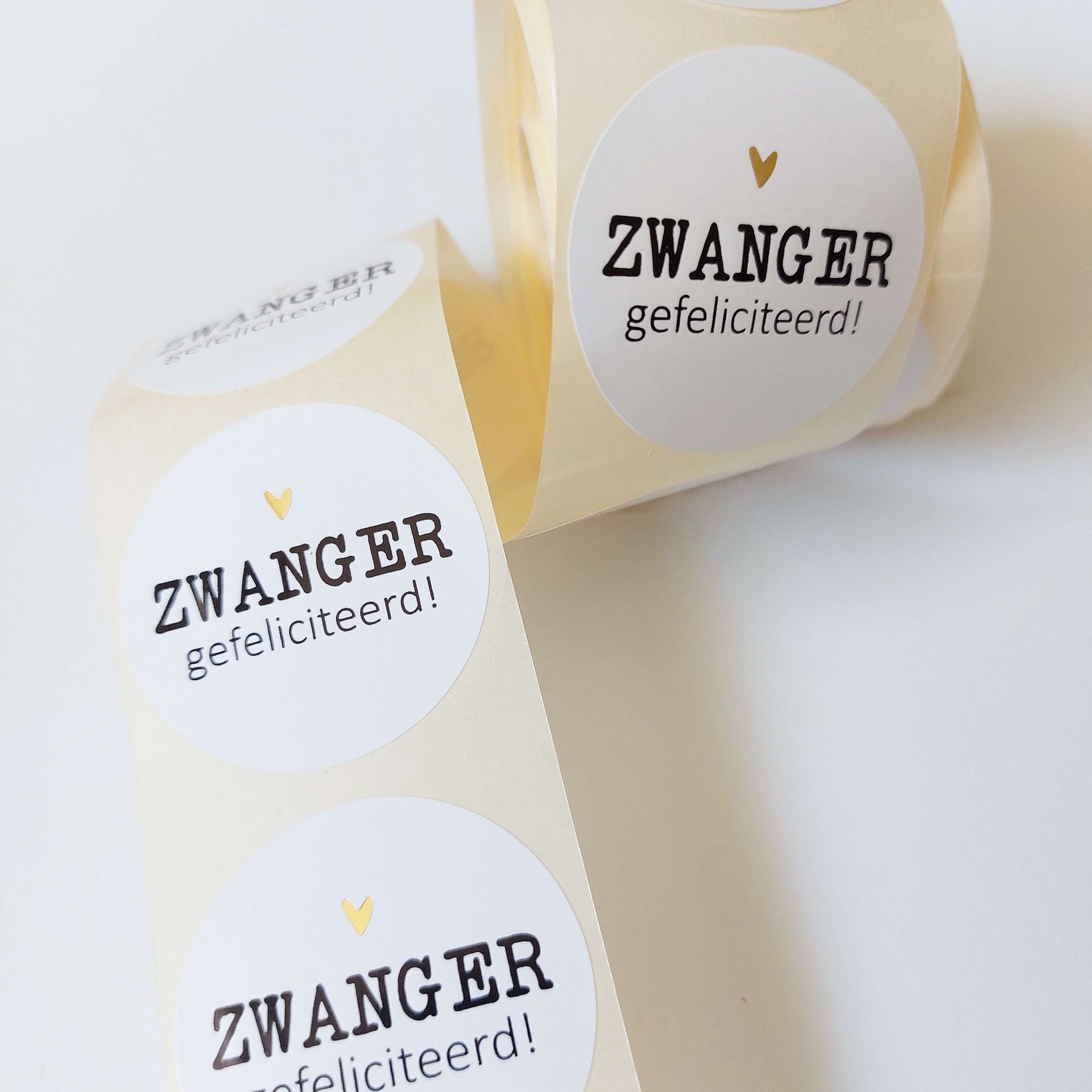 Sticker | Zwanger | 5 stuks