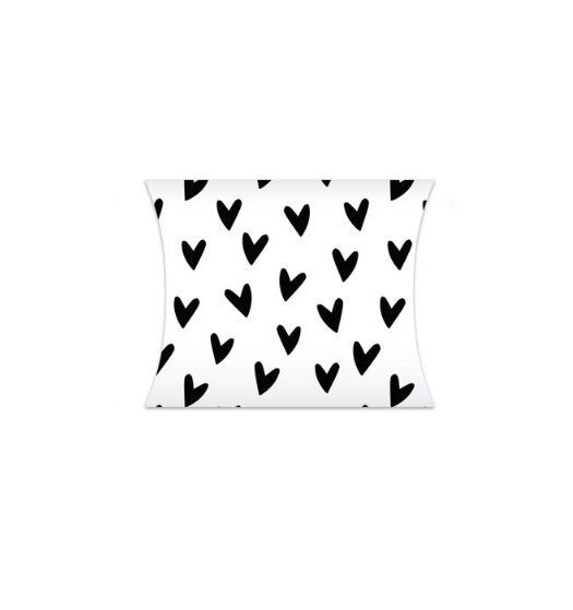 Gondeldoosje | Hartjes wit