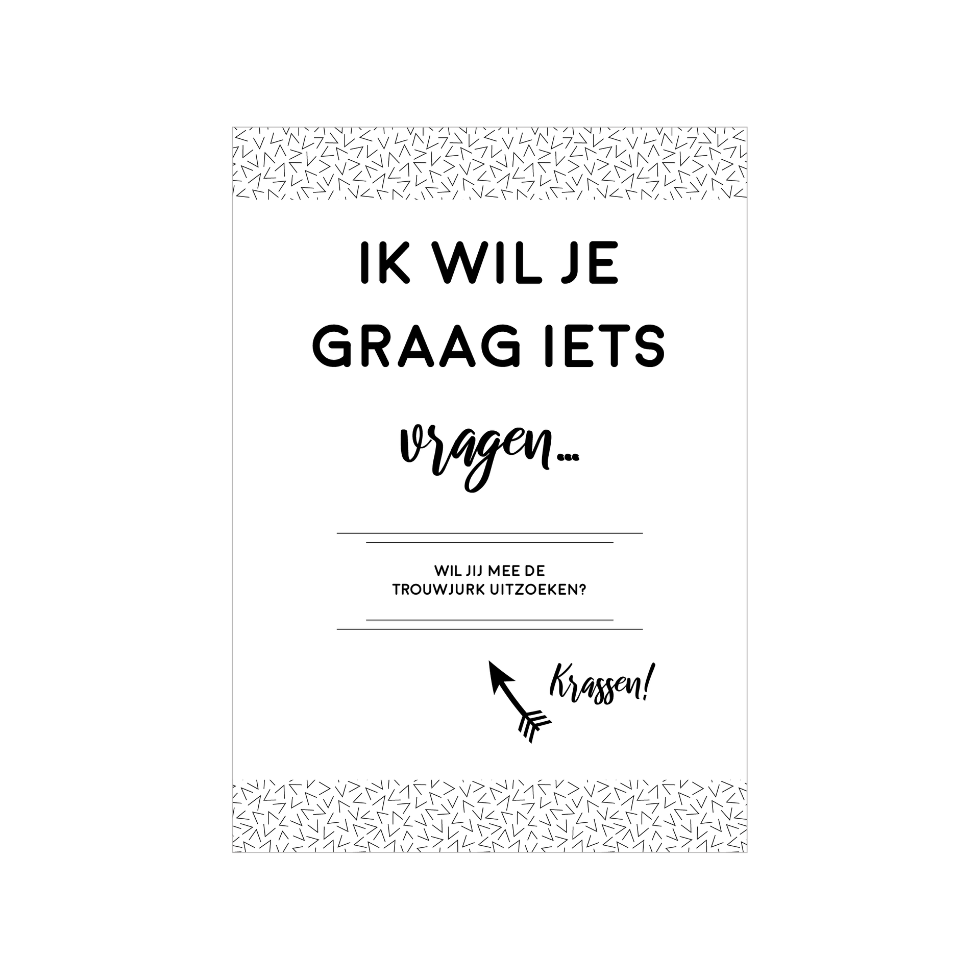 Kraskaart | Wil jij mee de trouwjurk uitzoeken?