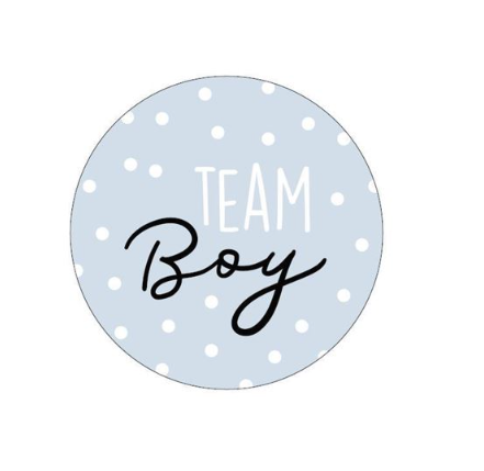 Sticker | Team boy | 5 stuks