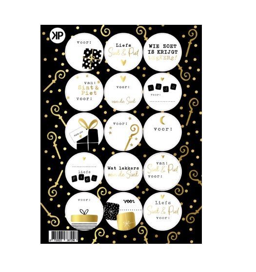 Stickervel A5 | Sinterklaas