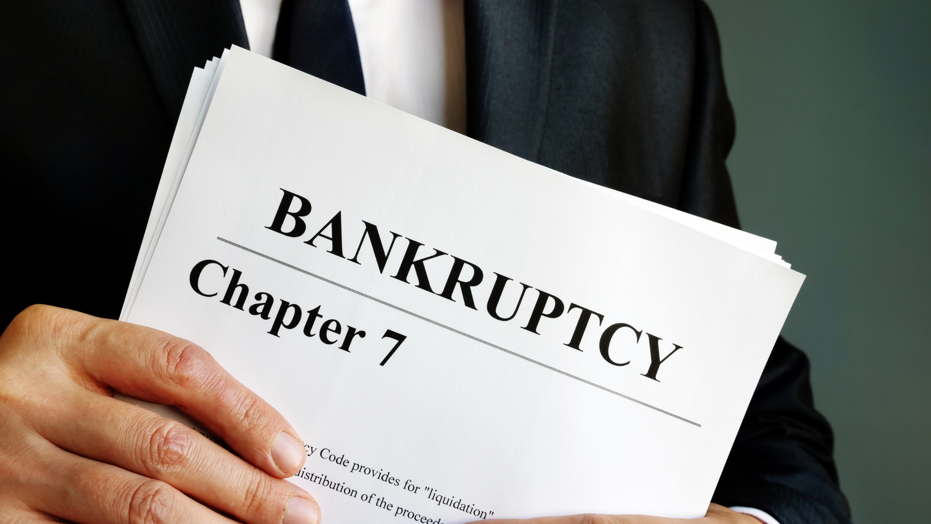Chapter 7 bankruptcy attorney
