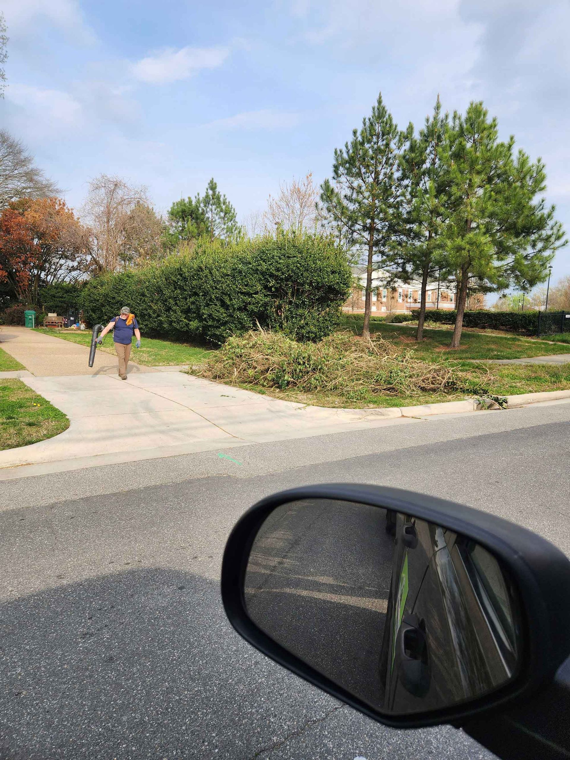 Car Side Mirror — Hopewell, VA — T.A. Lawncare