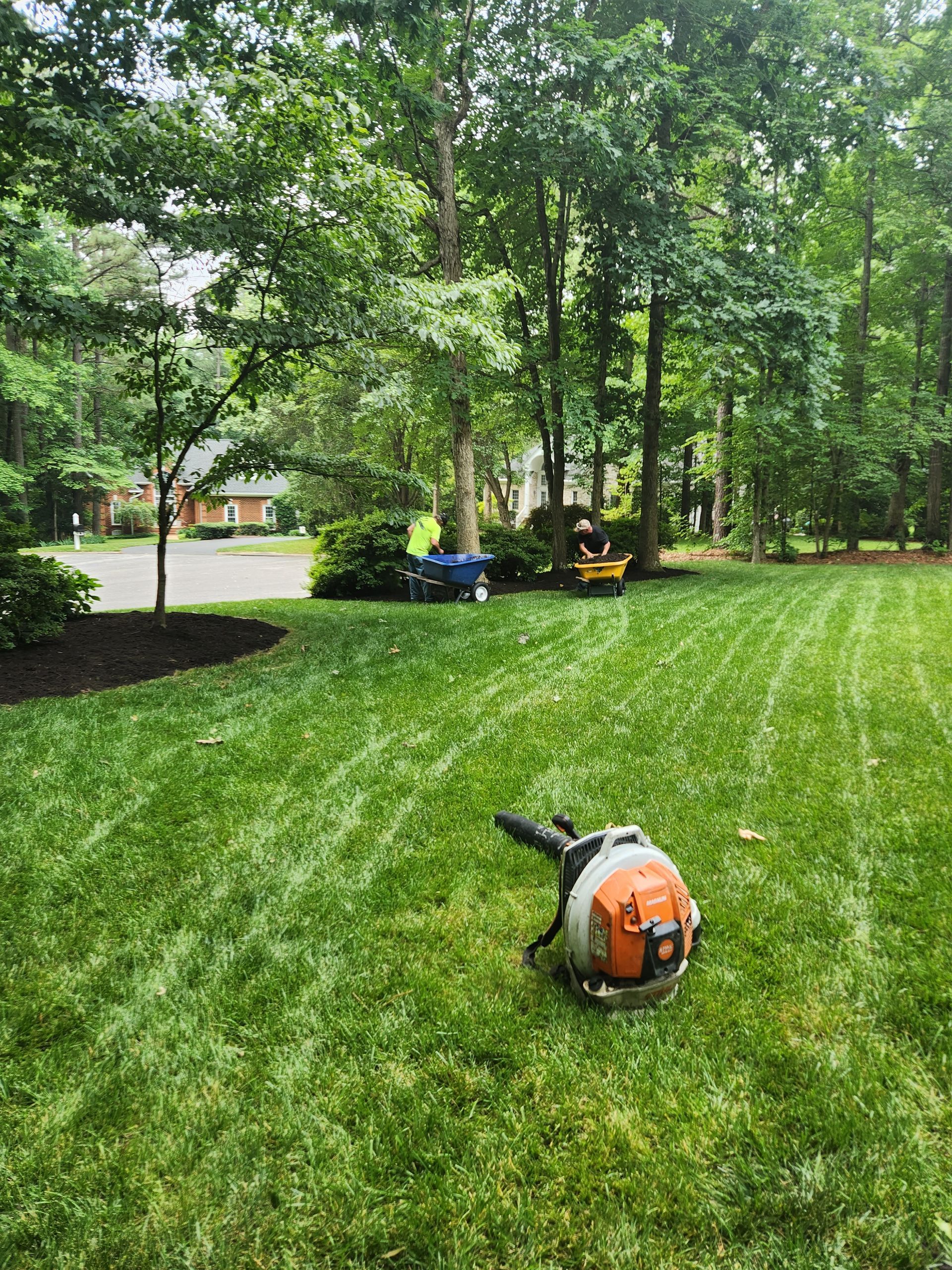 Grass Remover — Hopewell, VA — T.A. Lawncare