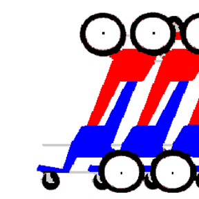 Metal Stamping & Stroller Imperial 2000 | MVMI | OH stacked on top of each other.