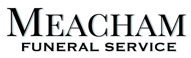 Logo for Meacham Funeral Service.