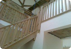 Architectural joinery - Rochester - CG Baker Joinery Ltd - staircase