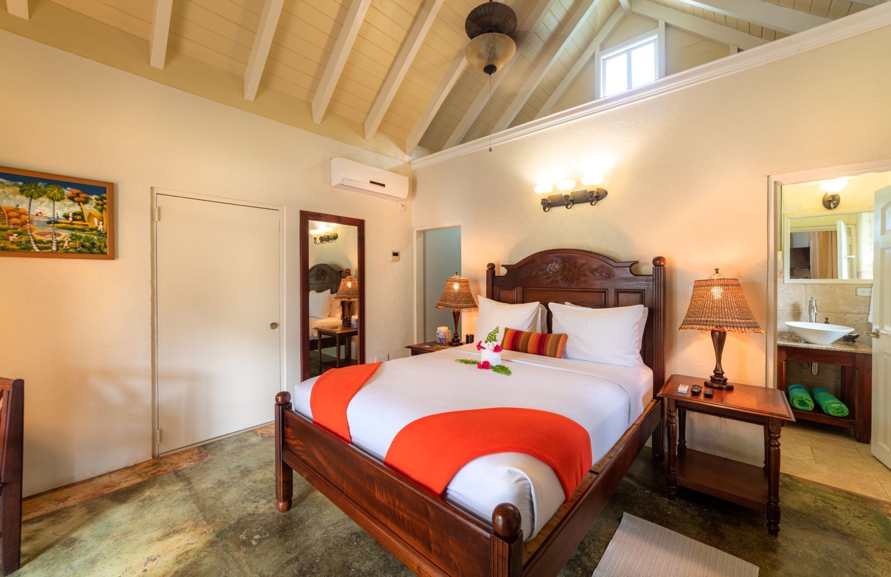 Garden View Junior at Rosalie Bay Eco Resort & Spa. Comfortable rooms set in tranquil gardens.