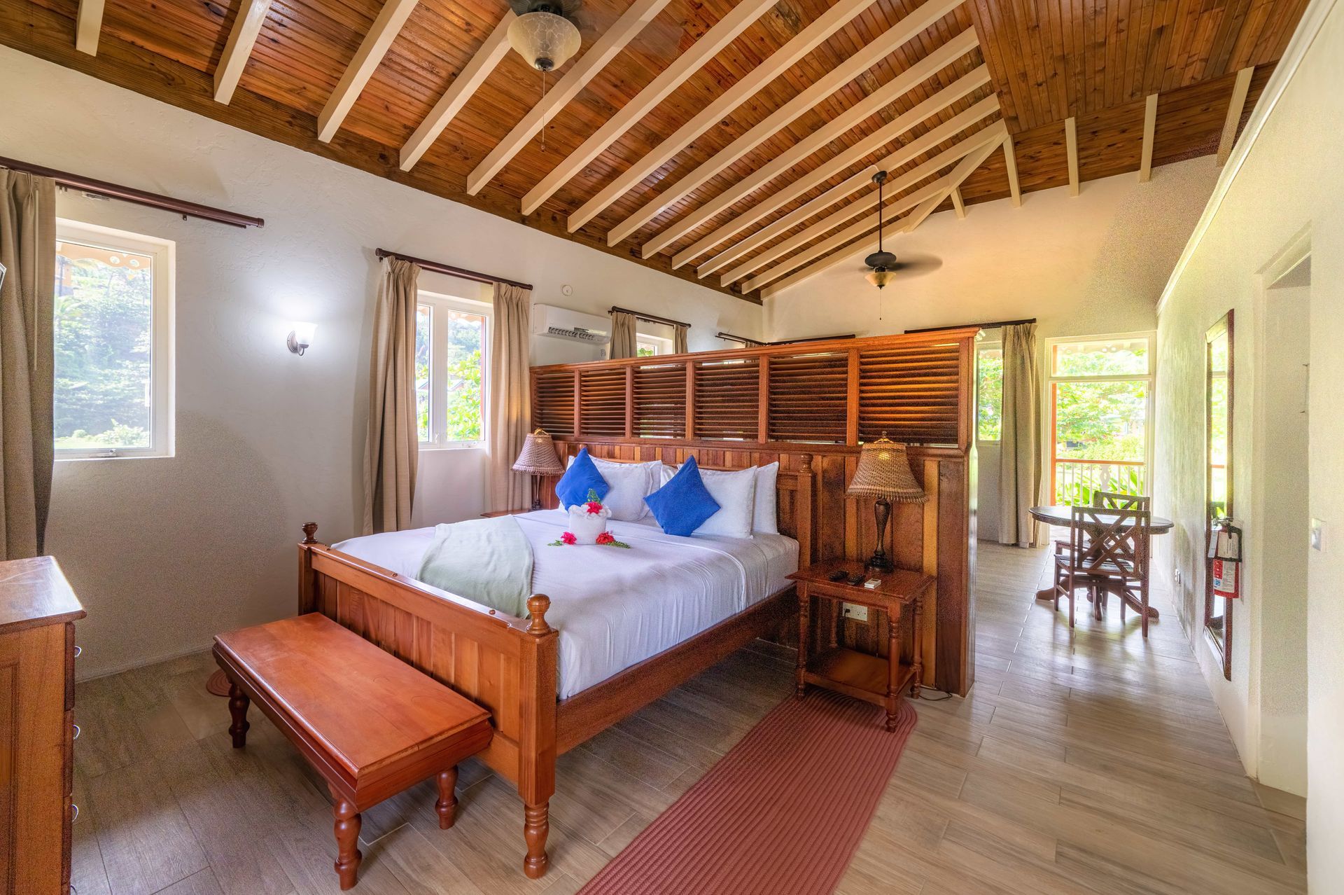 Rosalie Bay Eco Resort & Spa with just 22 rooms, each offers a unique connection to Dominica's stunning nature.