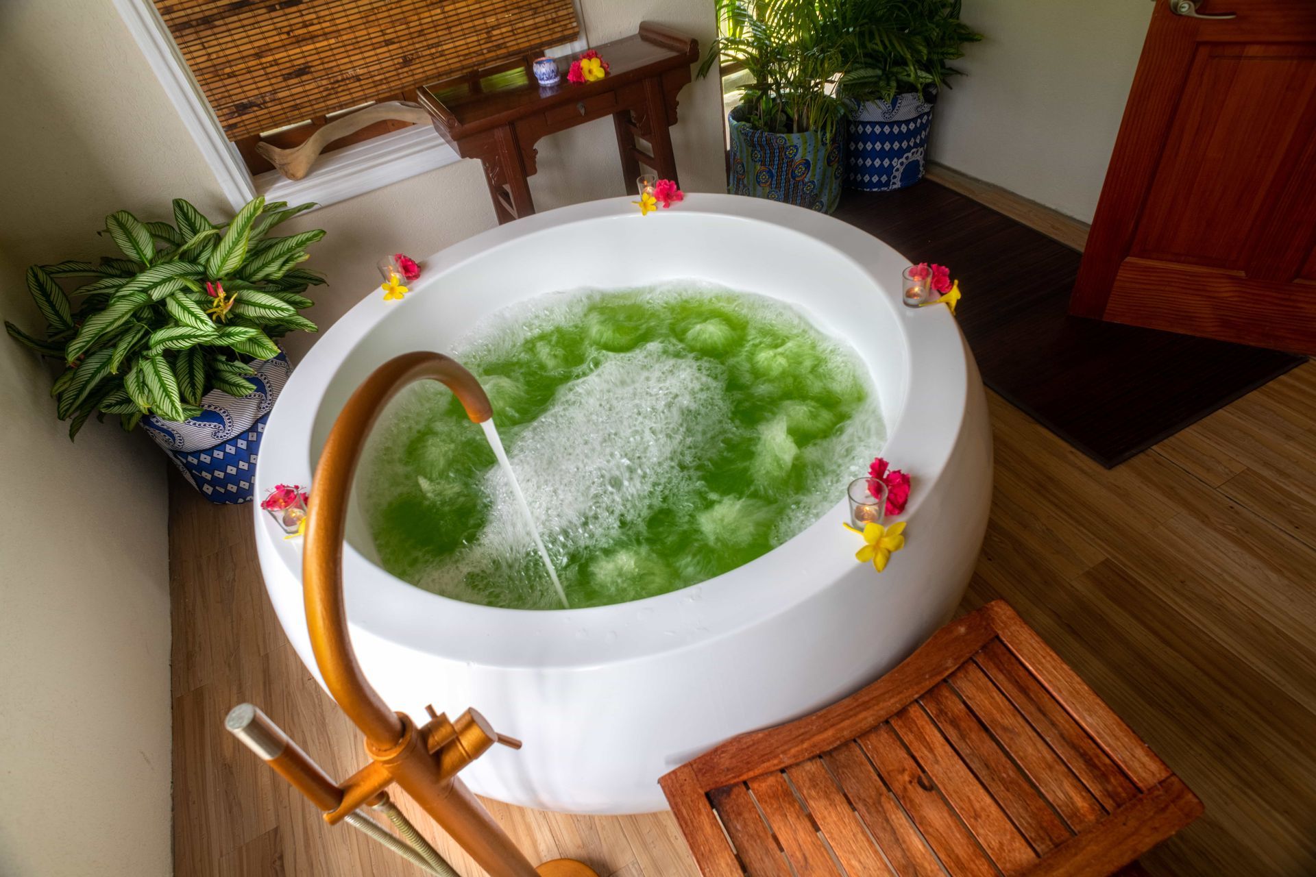 Rosalie Bay Eco Resort & Spa offers spa treatments, organic cuisine, a refreshing pool, and a fitness center.