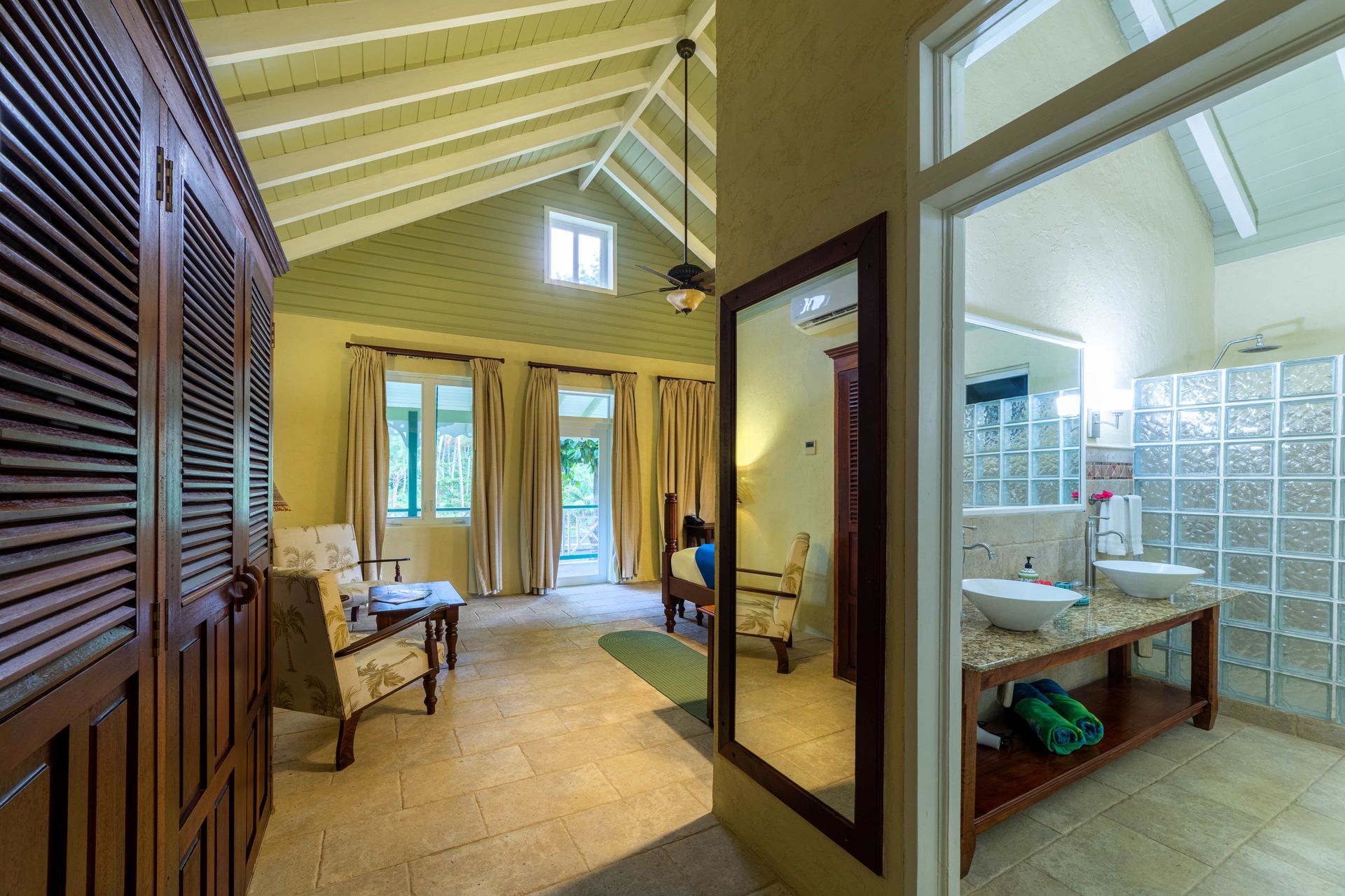 Riverside Suites. Largest riverfront suites, nestled along the tranquil Rosalie River.