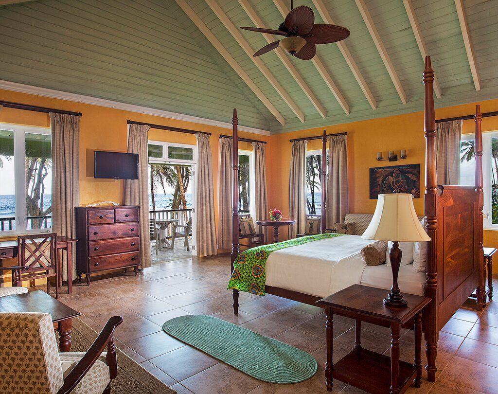 Rosalie Bay Eco Resort & Spa with just 22 rooms, each offers a unique connection to Dominica's stunning nature.