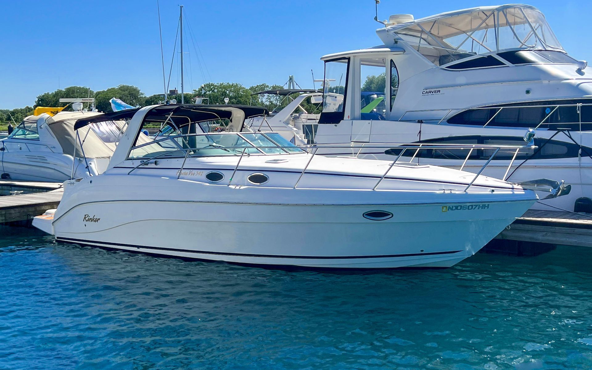 37 Rinker Fiesta Boat Rentals Chicago IL Knot My Boat Charters