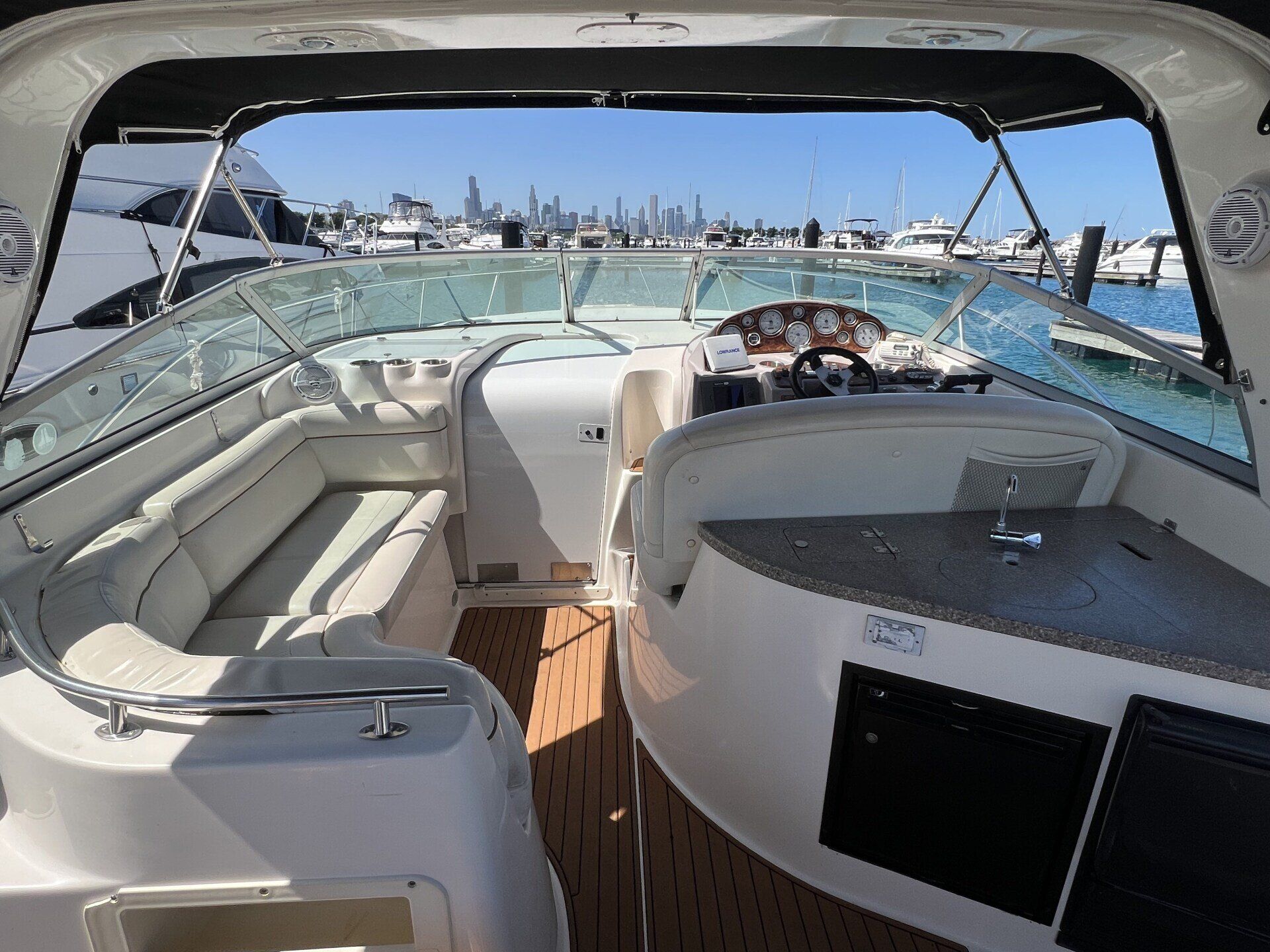 37 Rinker Fiesta Boat Rentals Chicago IL Knot My Boat Charters