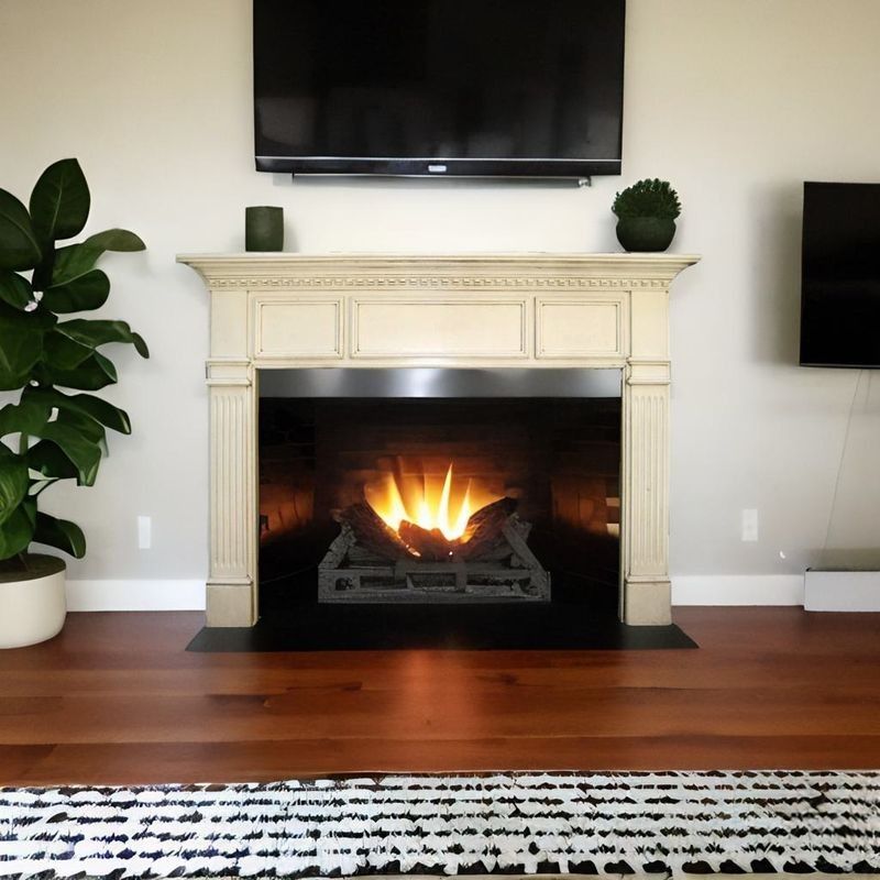custom fireplace mantel surround 

