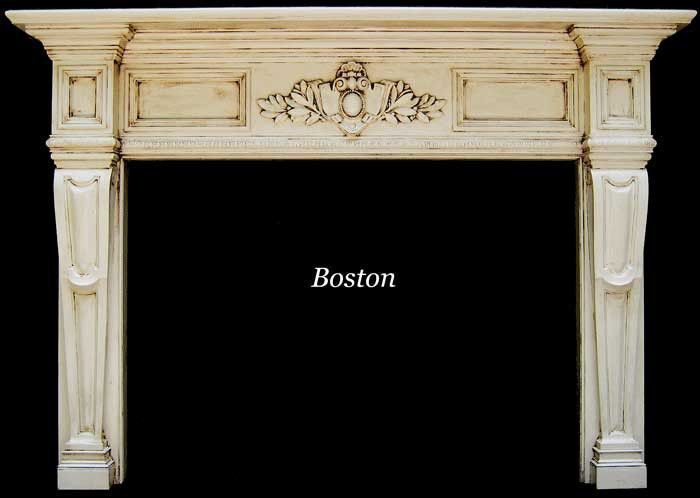 Boston Fireplace Mantel 