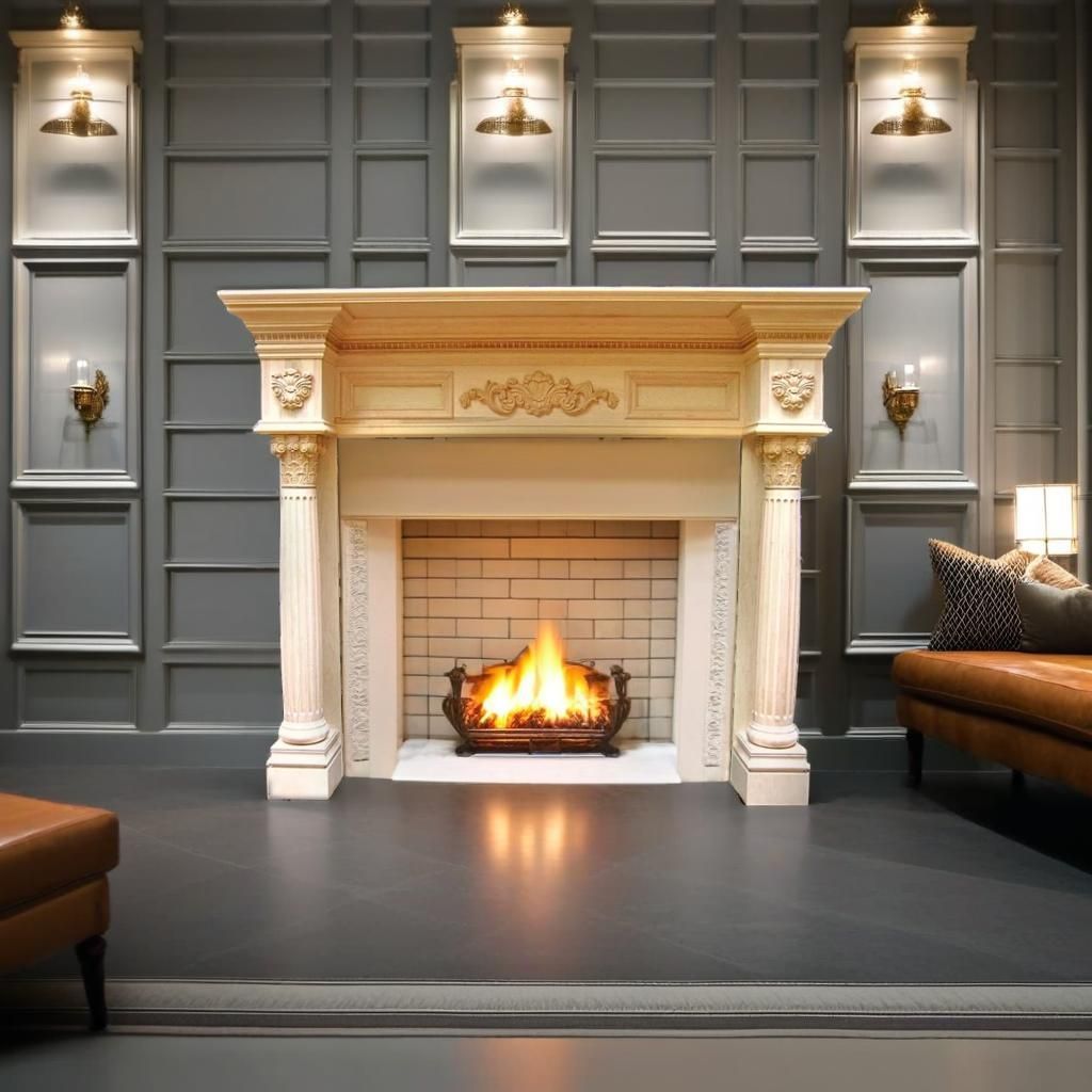 Philadelphia Fireplace Mantel 