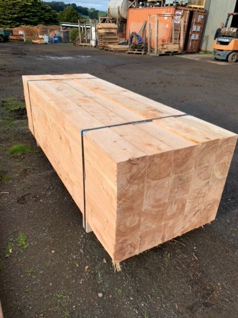 a wooden structure house