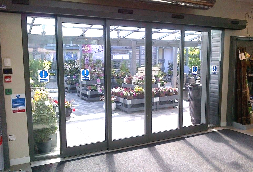 Telescopic Automatic Sliding Door