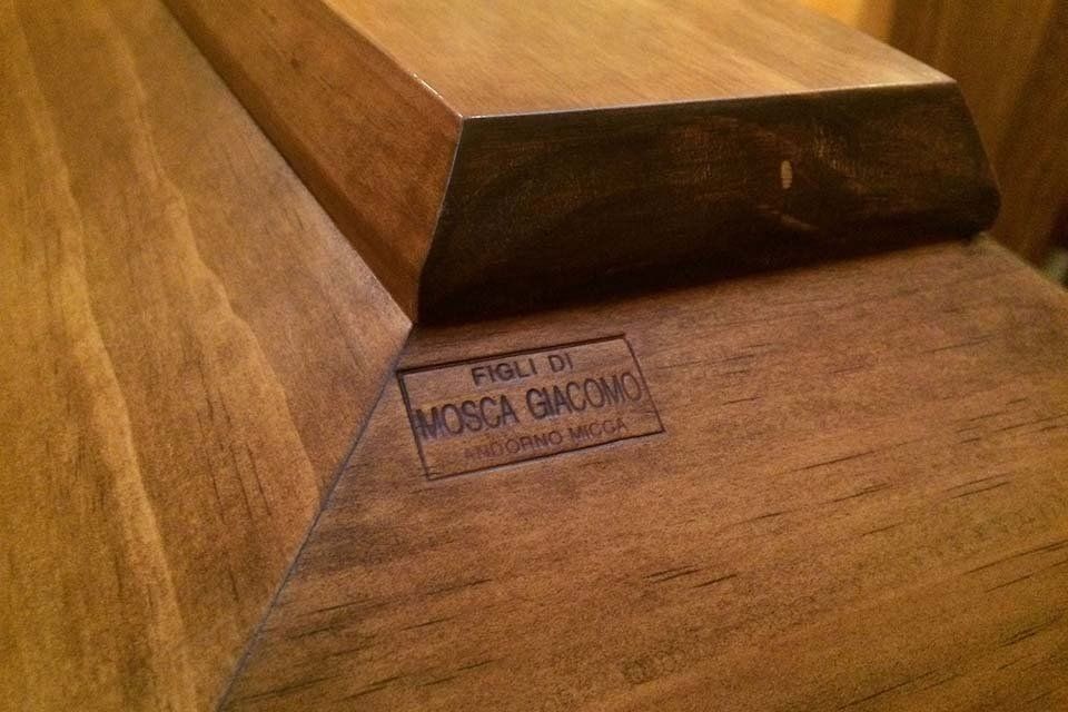 cofani in legno pregiato