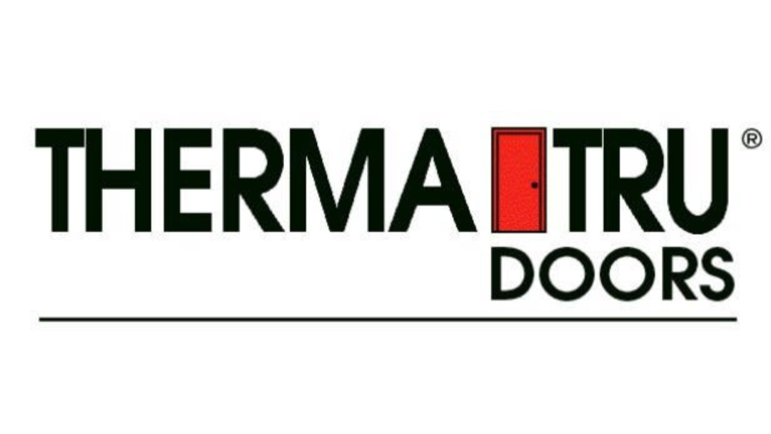 A black and white logo that says `` brand logo here '' on a white background.