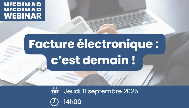Une bannière pour un webinaire intitulé Sage Espace Employees