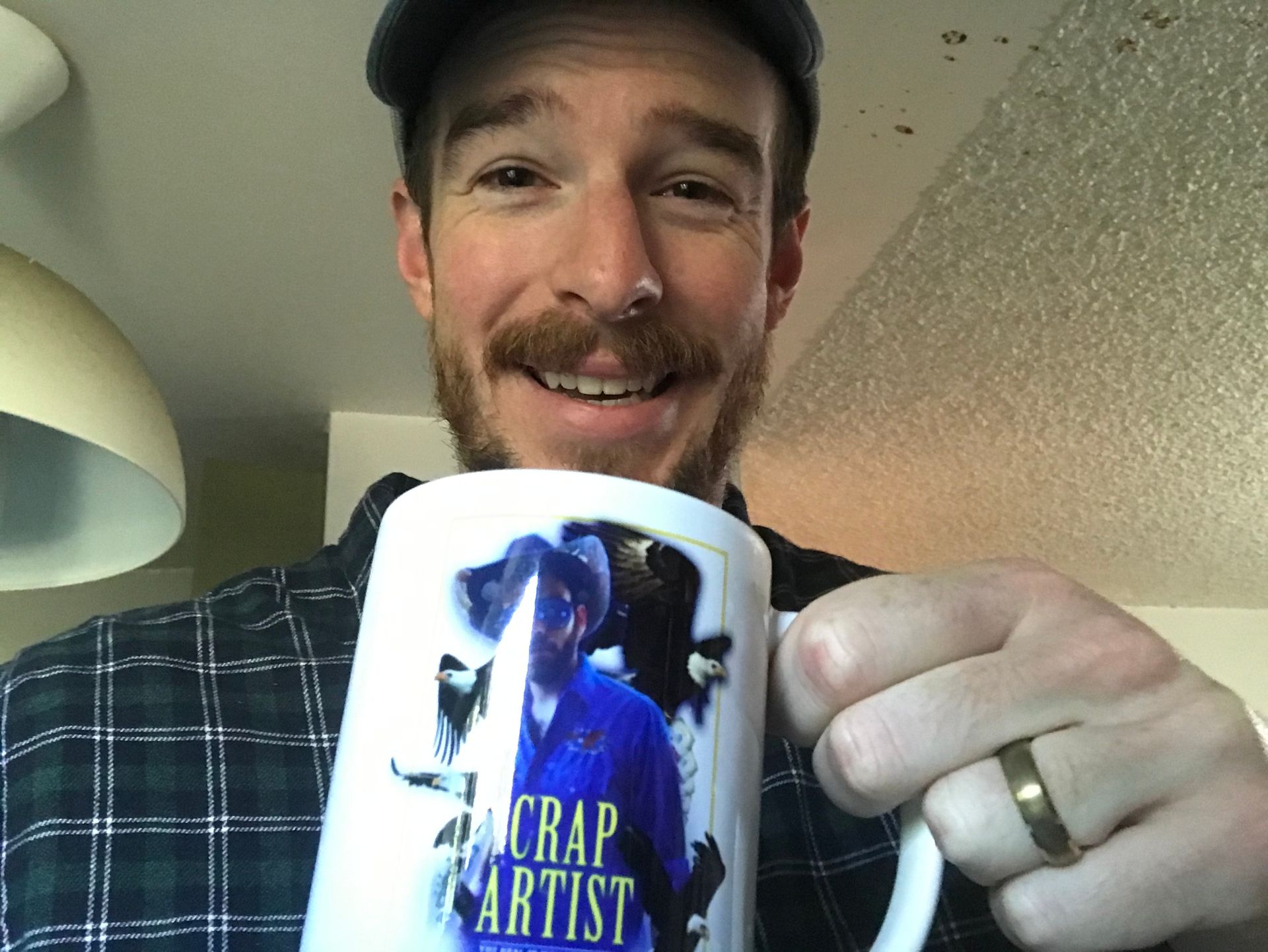 JR Williams with fan