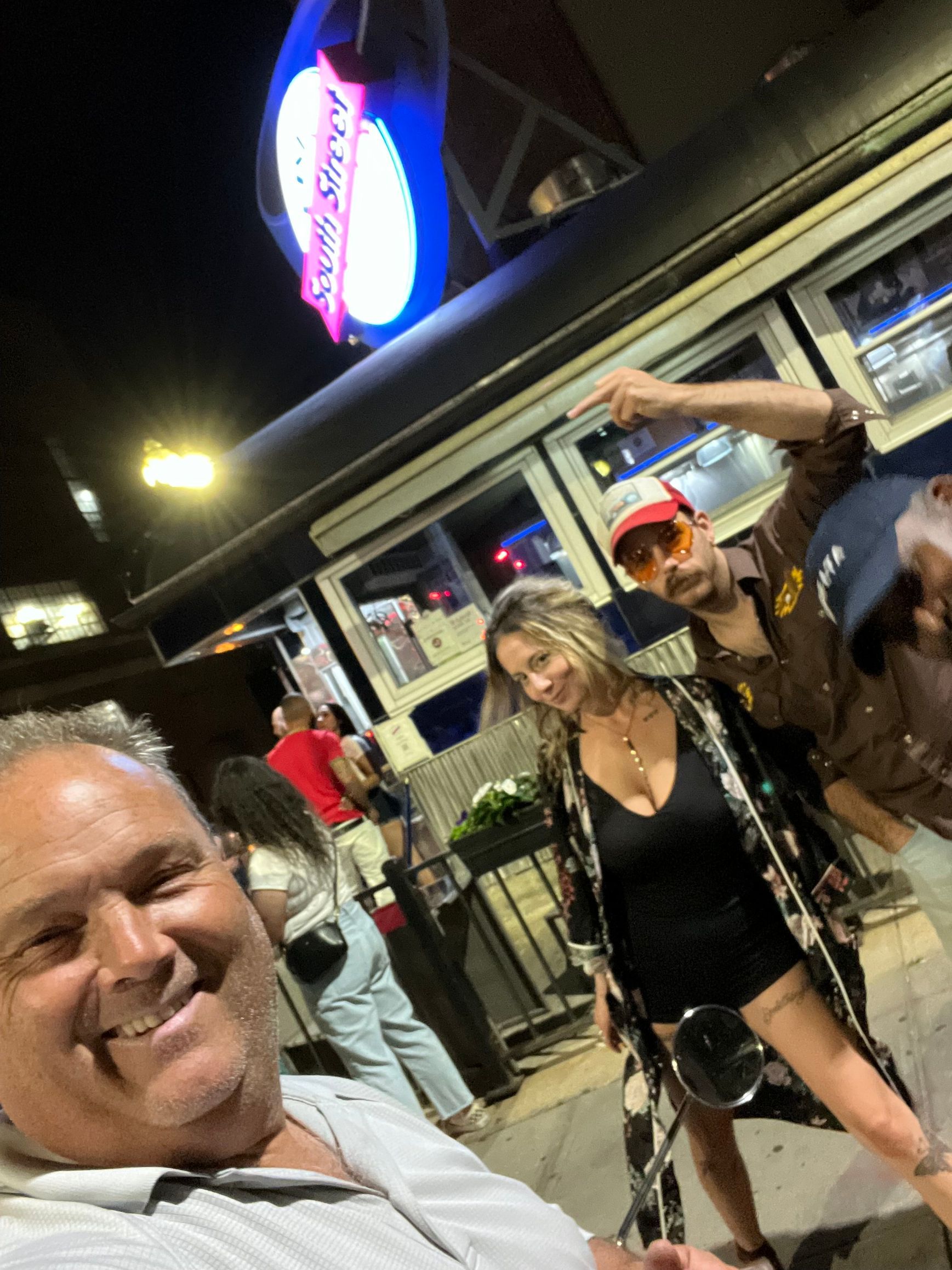 JR Williams with fan