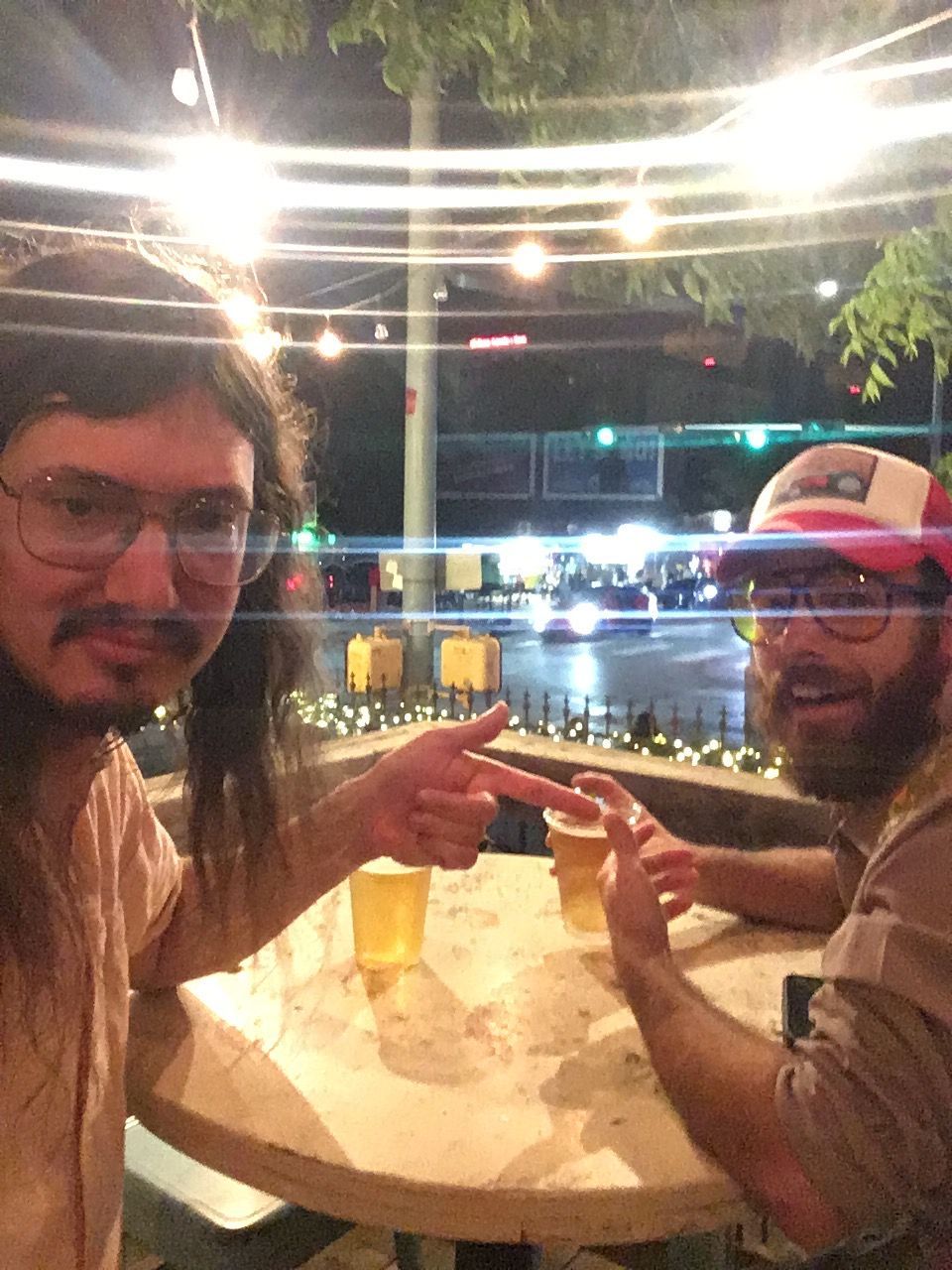 JR Williams with fan