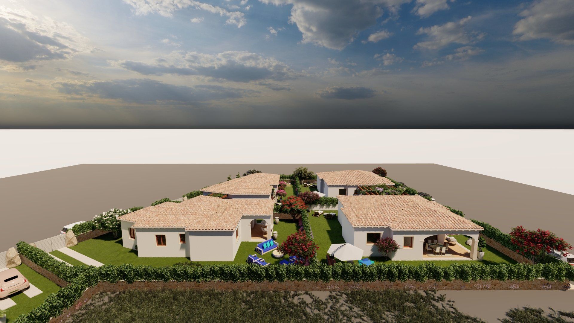 operai in cantiere durante una ristrutturazione