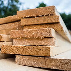 Wooden Planks Lumber — Youngstown, OH — Ace Lumber Co. Inc