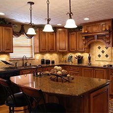 Interior of a Beautiful Custom Kitchen — Youngstown, OH — Ace Lumber Co. Inc