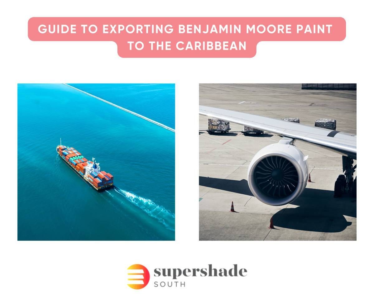 Paint being shipped to a Caribbean island near Fort Lauderdale, FL