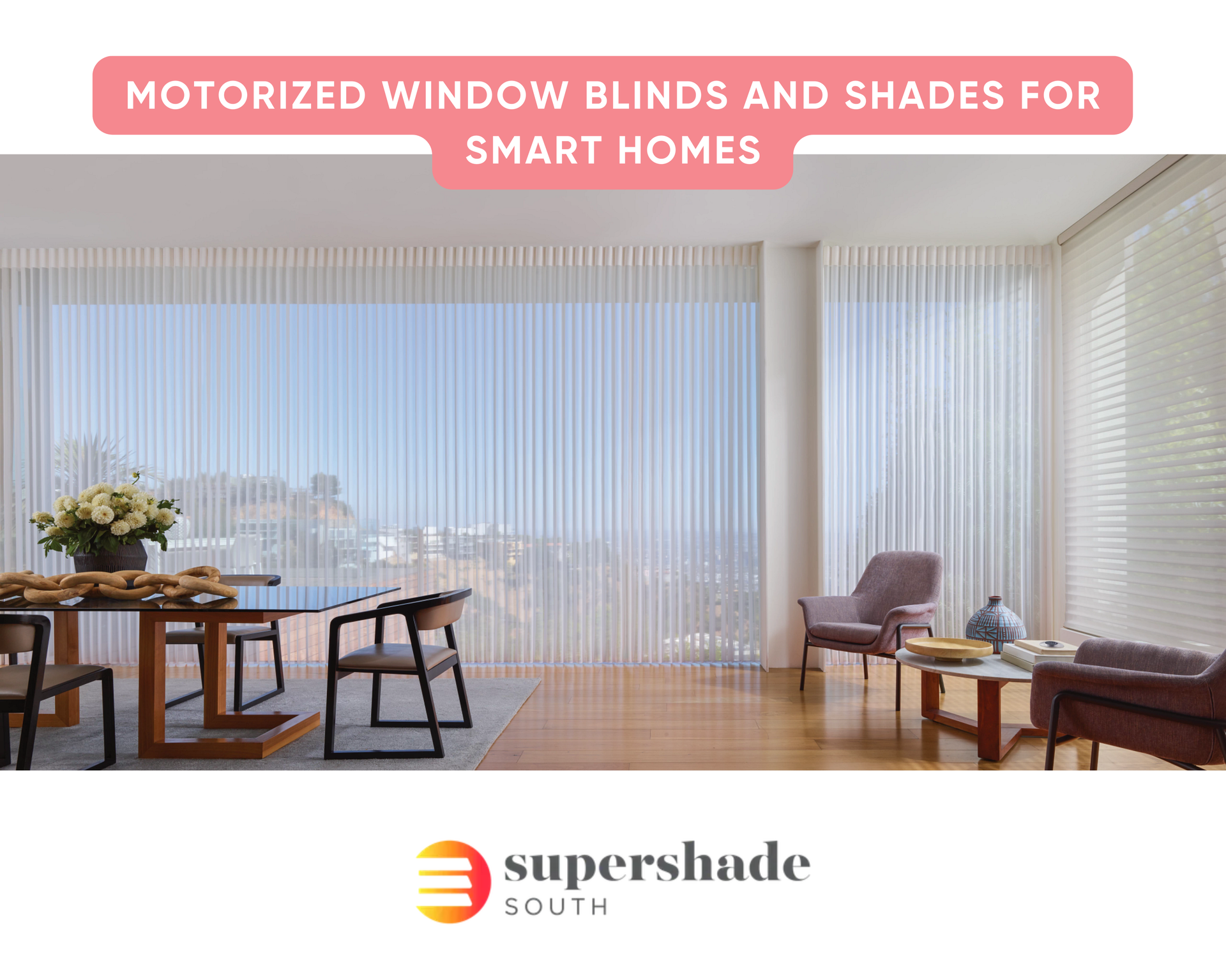 Hunter Douglas PowerView® Automation on Luminette® Sheer Panels