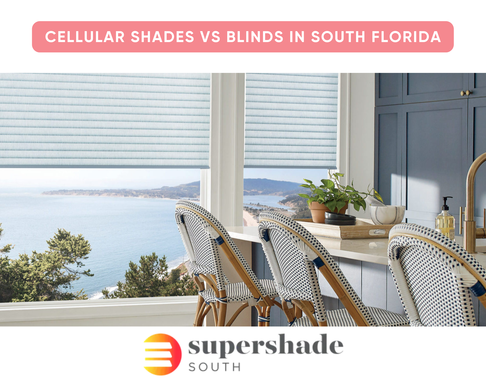 Hunter Douglas Sonnette® Roller Shades near Fort Lauderdale, FL.