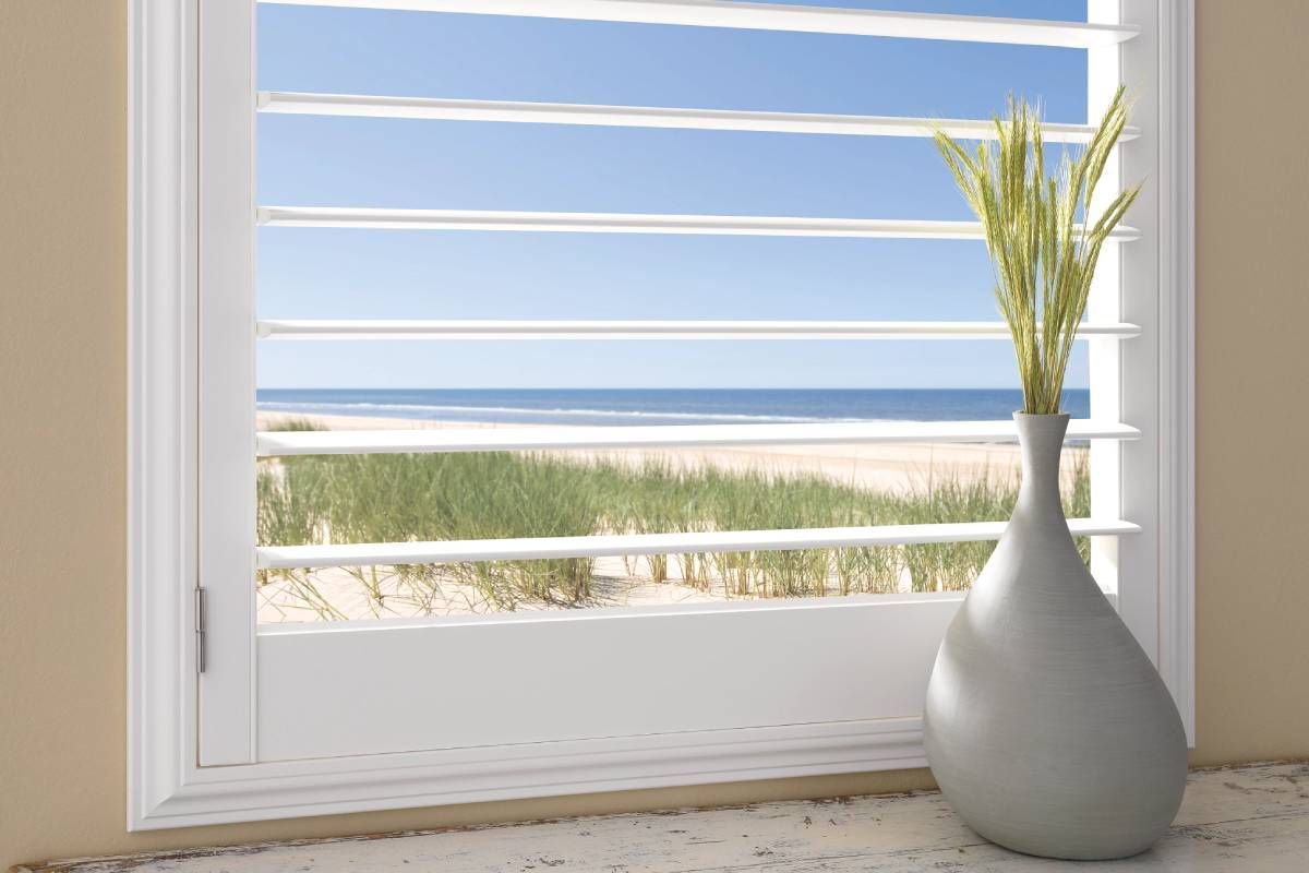 Hunter Douglas Palm Beach™ Polysatin™ Vinyl Shutters near Fort Lauderdale, Florida (FL)