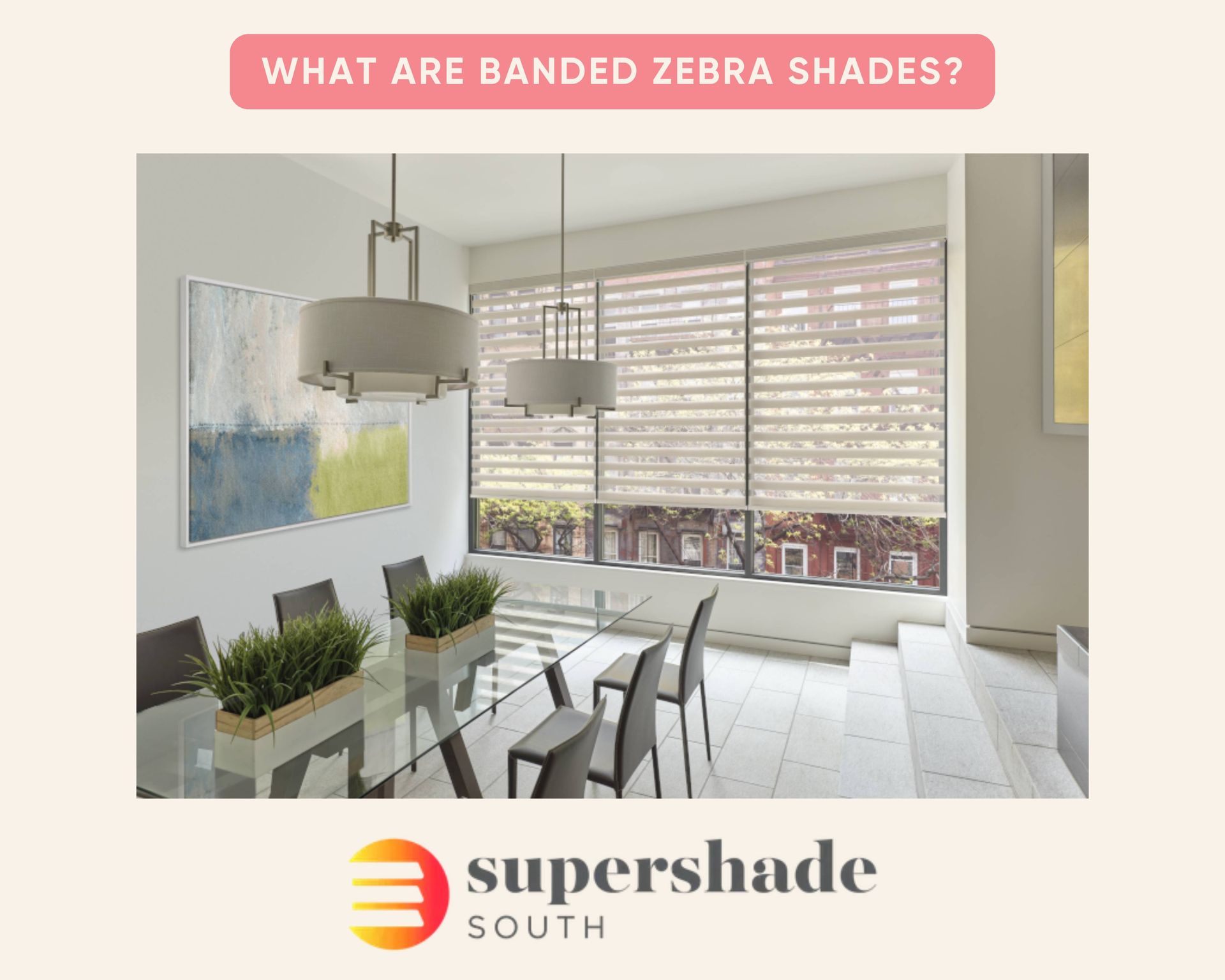 Hunter Douglas Designer Banded Shades near Fort Lauderdale, Florida (FL)