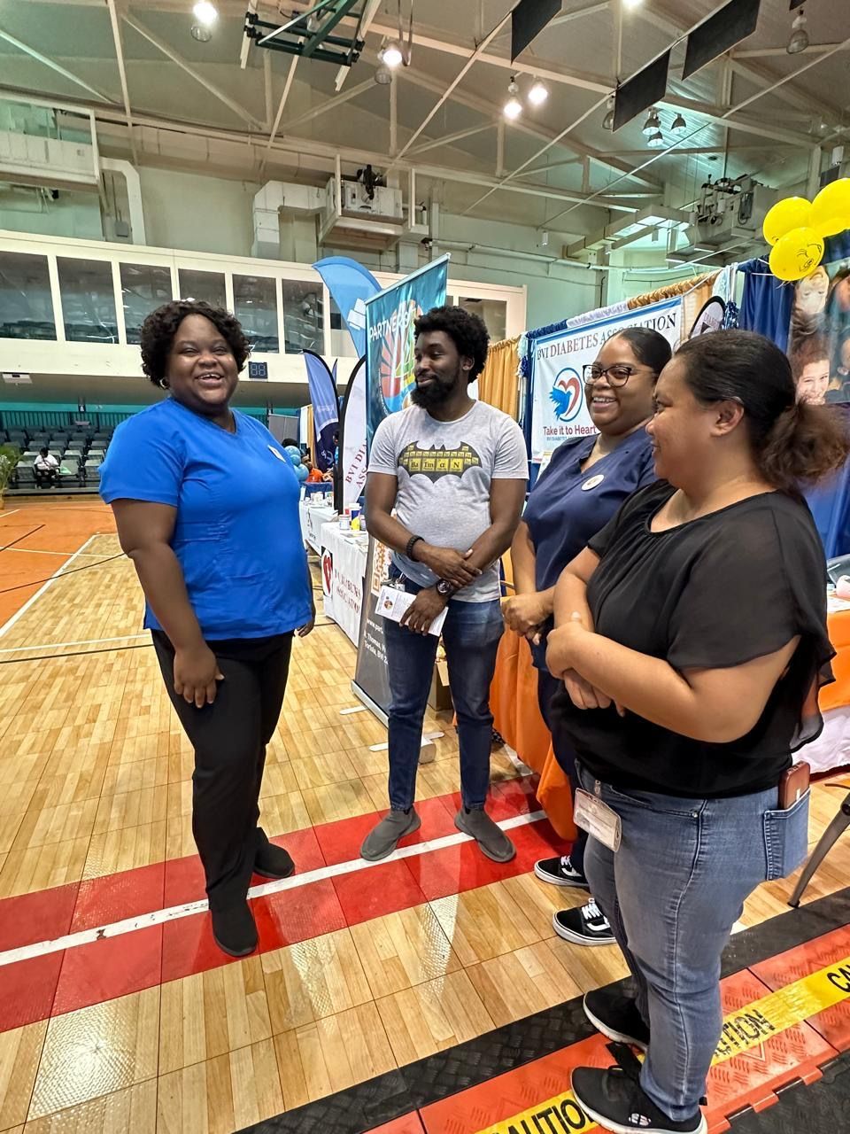 Dr. Ayeisha Maxwell in action!!