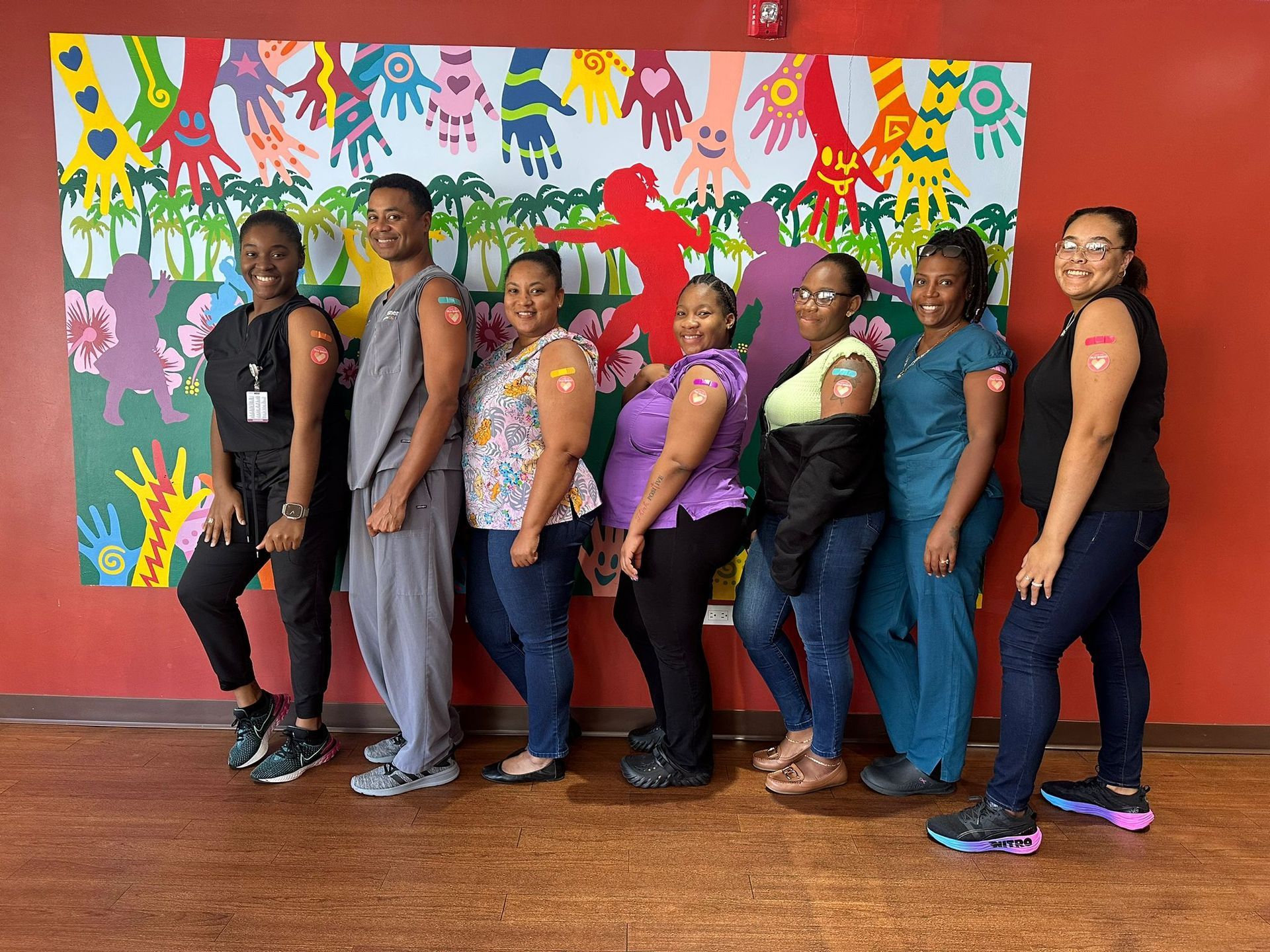 Flu Shot Clinic with Staff