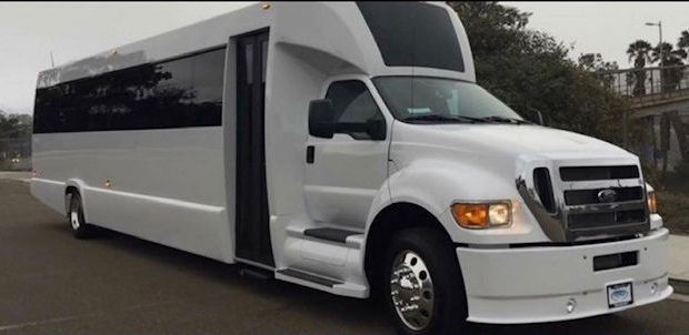 Inside Of Luxury Bus — Ceres, CA — Rock Star Luxury Limos LLC