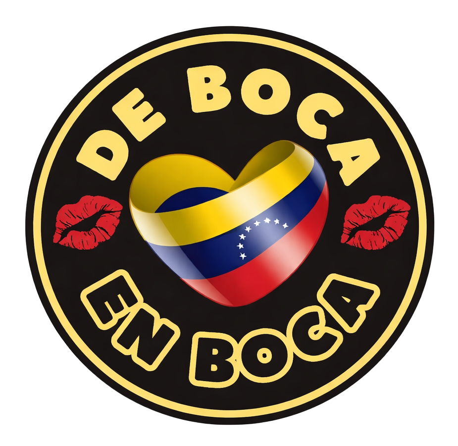 Logotipo de círculo negro con texto amarillo