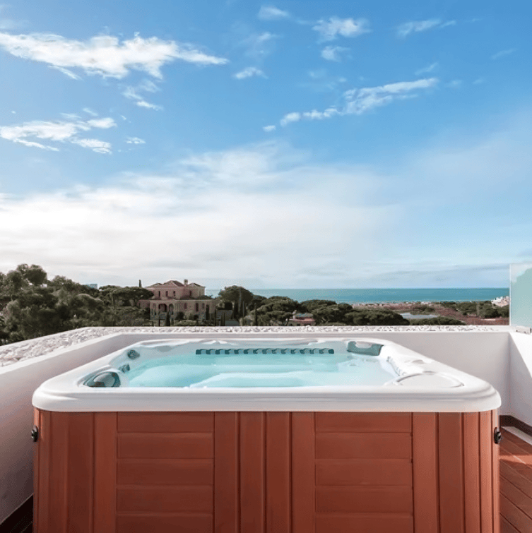 A Hot Tub With a View — Sun Cool Pools & Spas in Maryborough, QLD
